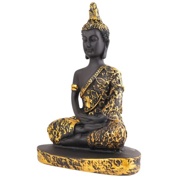 Buddha Idol Statue Showpiece Gift Gifting Item Polystone Home Decor Decoration - Image 2